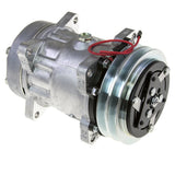 COMPRESSOR SD7L15 EAR 2A GRV 132mm 12V PAD GV HEAD R404 20-08208