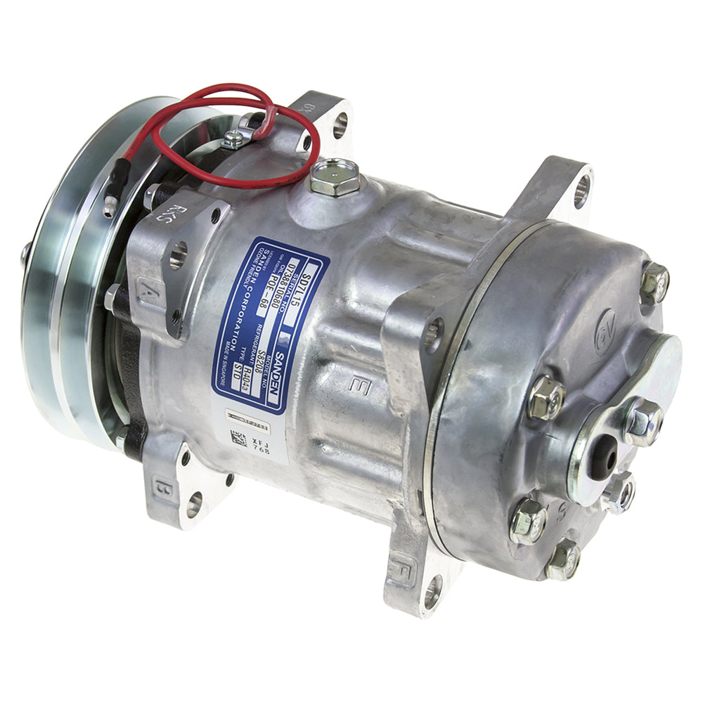 COMPRESSOR SD7L15 EAR 2A GRV 132mm 12V PAD GV HEAD R404 20-08208