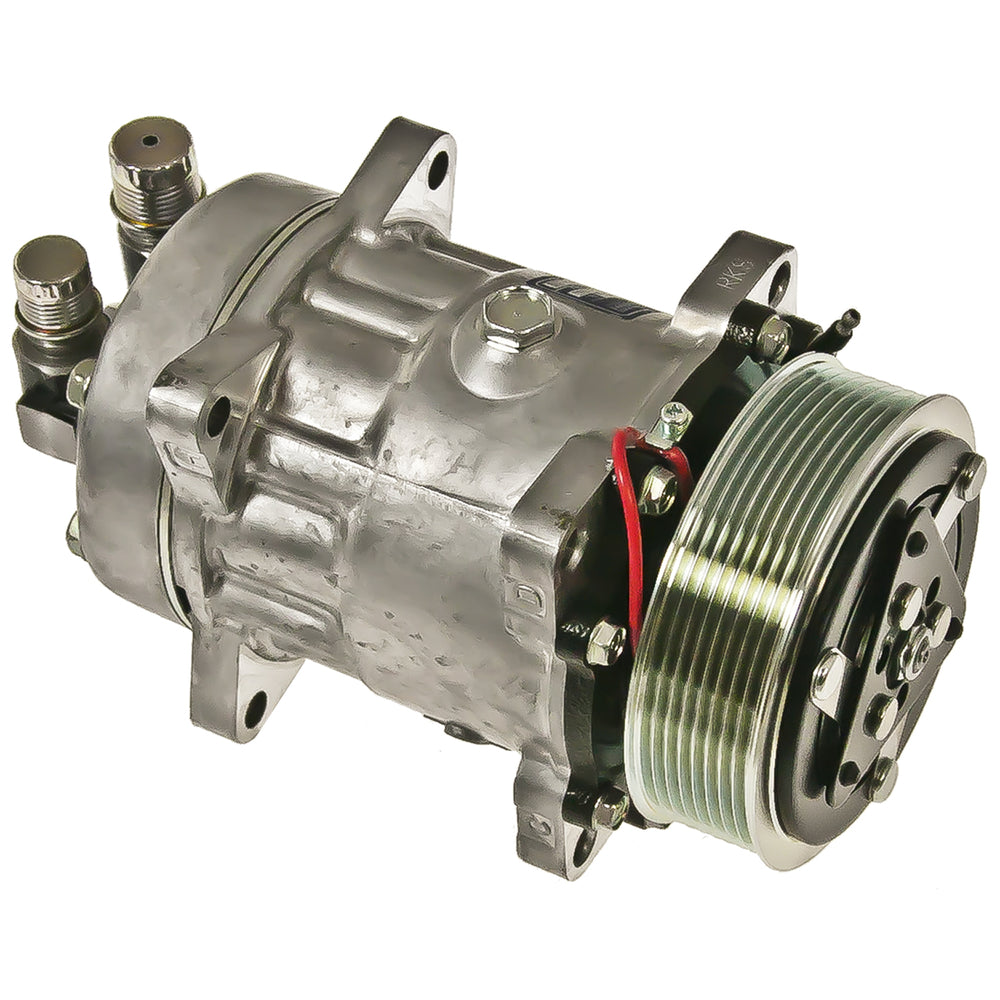 COMPRESSOR SD7L15 8256HT PV8 119mm 12V VOR GV HEAD R404 20-08256-VT