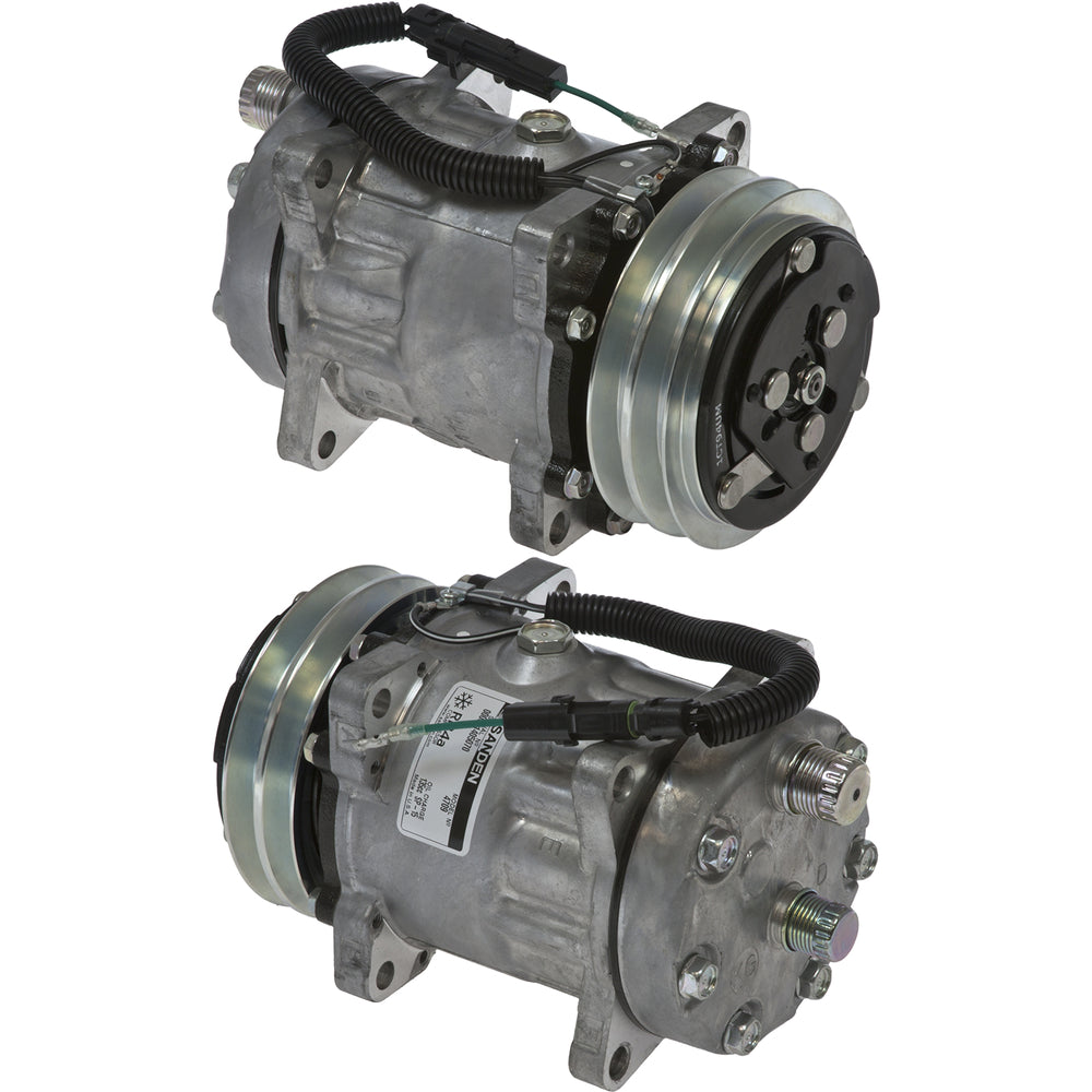 COMPRESSOR SD7H15 4709 HOR 125mm 2A 12V 135CC OIL 20-09979