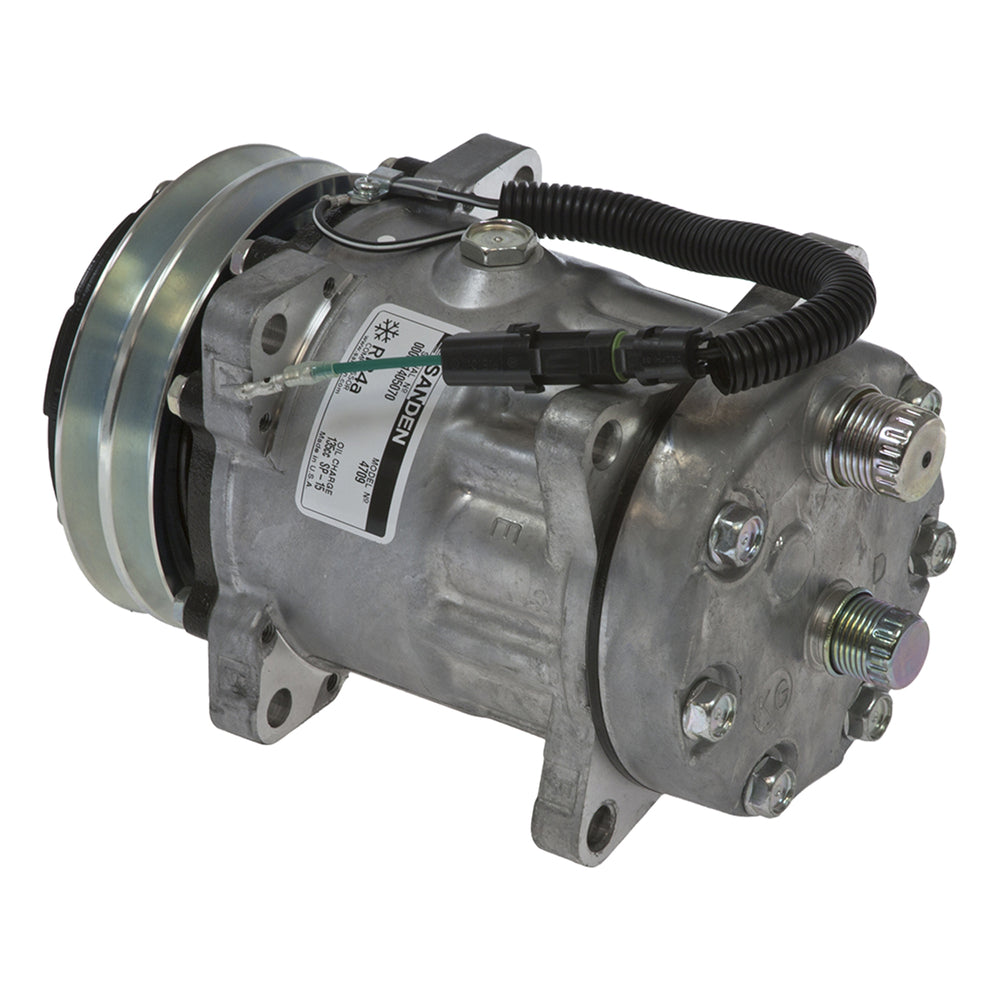 COMPRESSOR SD7H15 4709 HOR 125mm 2A 12V 135CC OIL 20-09979
