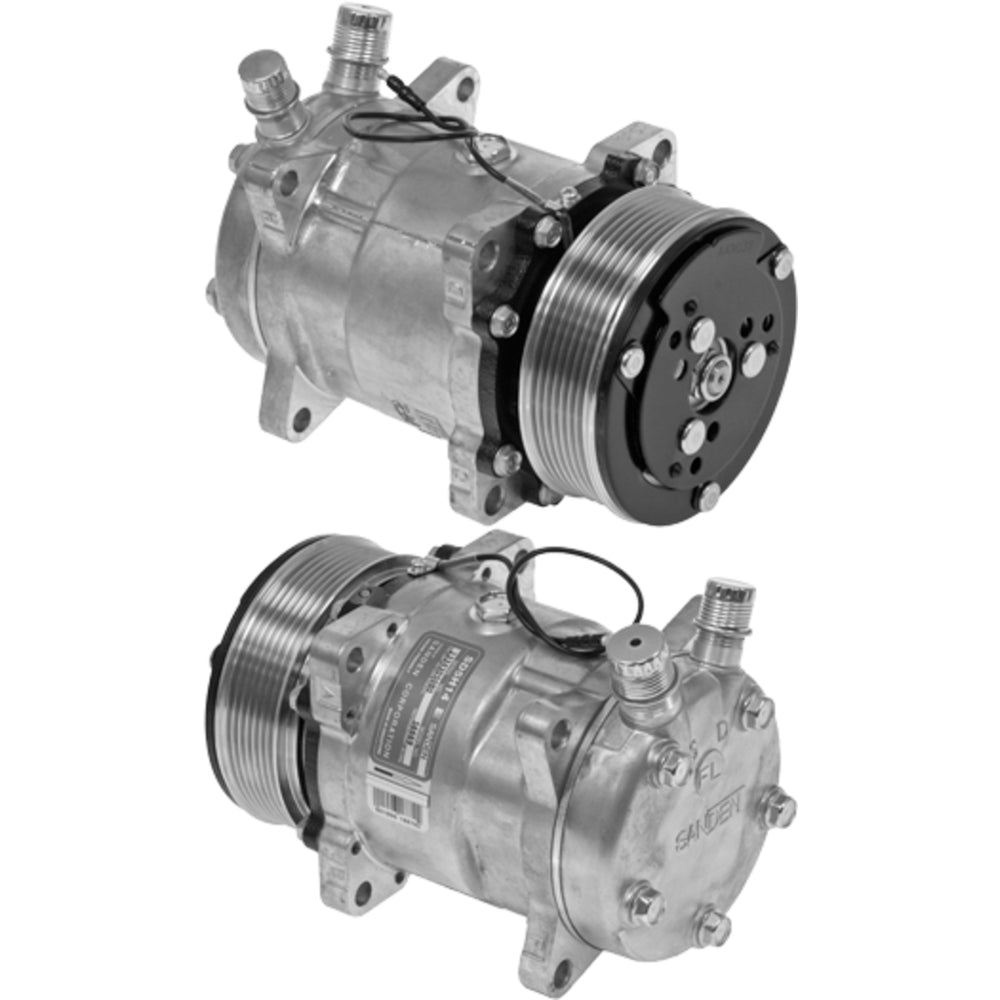 COMPRESSOR SD5H14 6669 VOR 119mm PV7 12V EAR FL HEAD 20-10075
