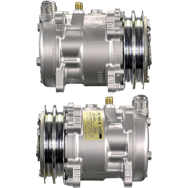 COMPRESSOR SD505 9056 VFL 125mm 2A 12V EAR E 20-10100-AM