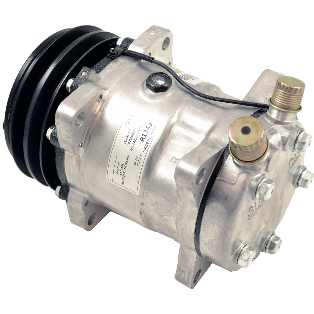 COMPRESSOR SD5H14 6664 VOR 132mm 2A 12V 20-10186-AM