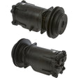 COMPRESSOR A6 1A 12v 6.7in W/ HP SWITCH METRIC AT 10:00 20-10678-R