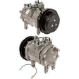COMPRESSOR 6E171 1GR 146mm 12V W DUST COVER 20-10927-S-AM