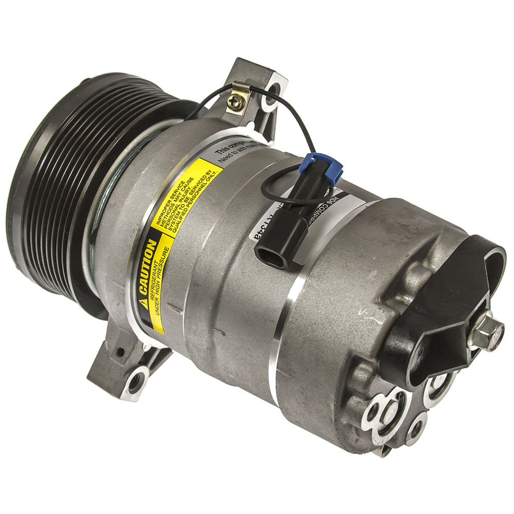 COMPRESSOR HR6 PV8 122mm 12V JOHN DEERE 20-11058