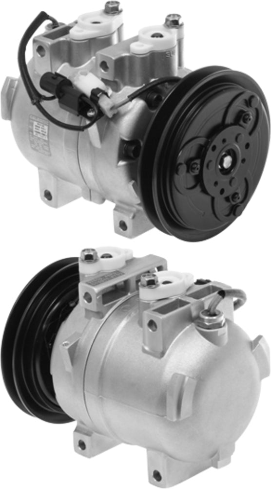 COMPRESSOR DKV14C 1GRV 135mm HITACHI MANDO 24V REMFG 20-11292-R