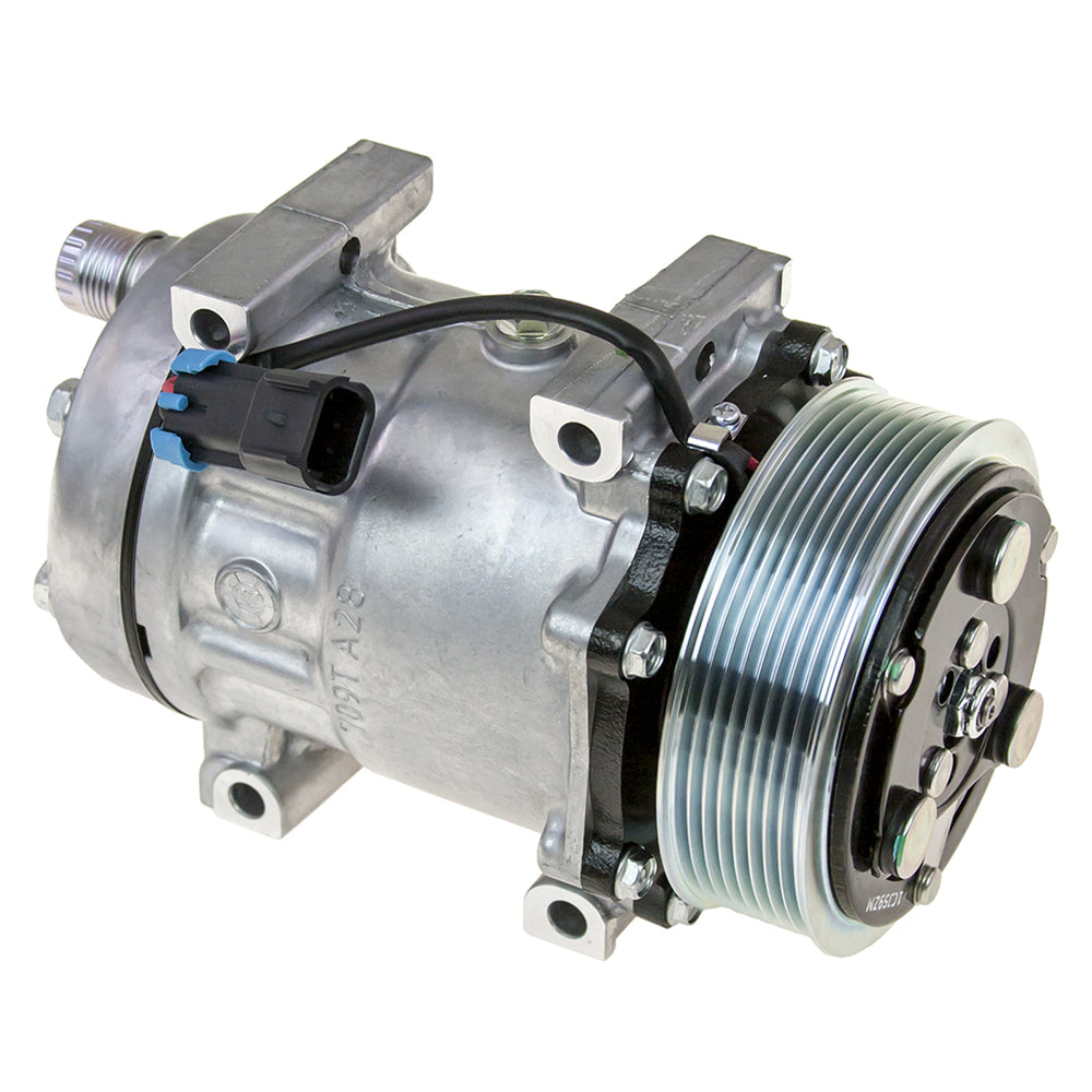 COMPRESSOR SD7H15 PV8 12V 119mm DIRECT MT KG REAR HEAD 20-14404