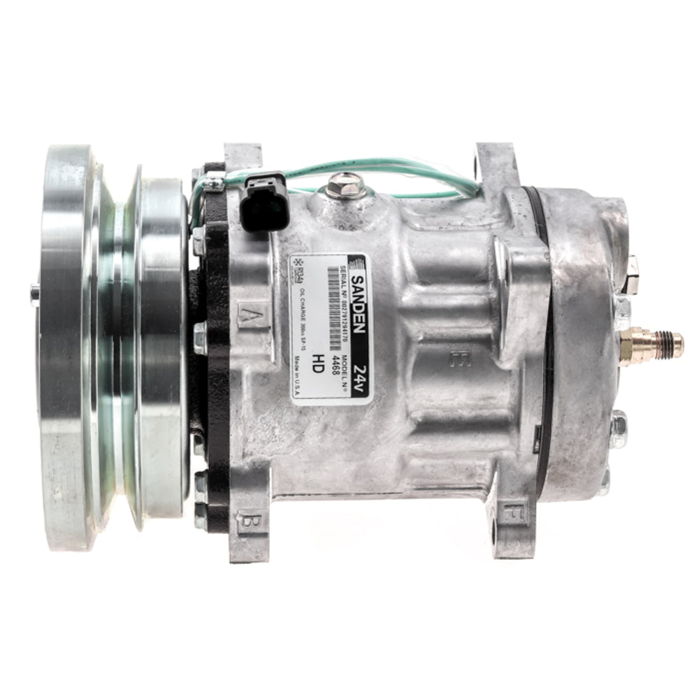 COMPRESSOR SD7H15SHD 4468 138mm 1A 24V EAR R134A ST TERM 20-14604