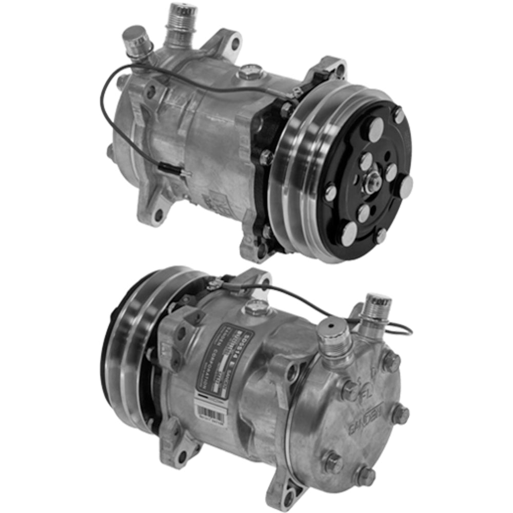 COMPRESSOR SD5S14 24V 2A GRV 132mm FL HEAD VOR 20-16627