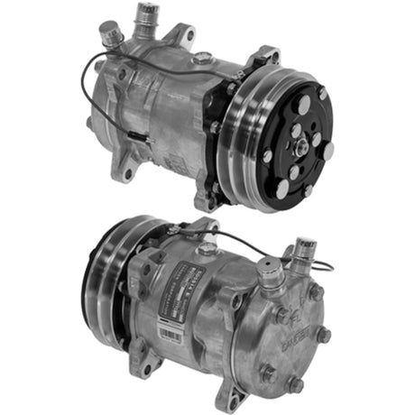 COMPRESSOR SD5S14 24V 2A GRV 132mm FL HEAD VOR 20-16627