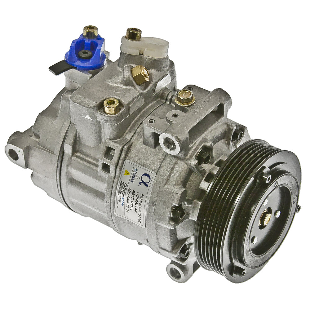 COMPRESSOR 7SEU16C PV6 12V 110mm Direct Drive 20-22696-AM