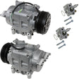COMPRESSOR TM-43 8PK 156mm 24V W/FITTINGS 20-43735-24