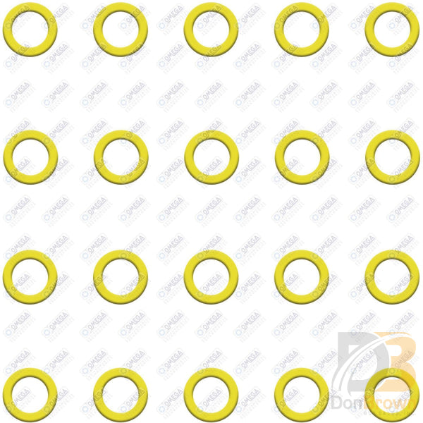 20 Per Yellow Hnbr O Rings Mt3804 Air Conditioning