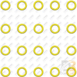 20 Per Yellow Hnbr O Rings Mt3804 Air Conditioning