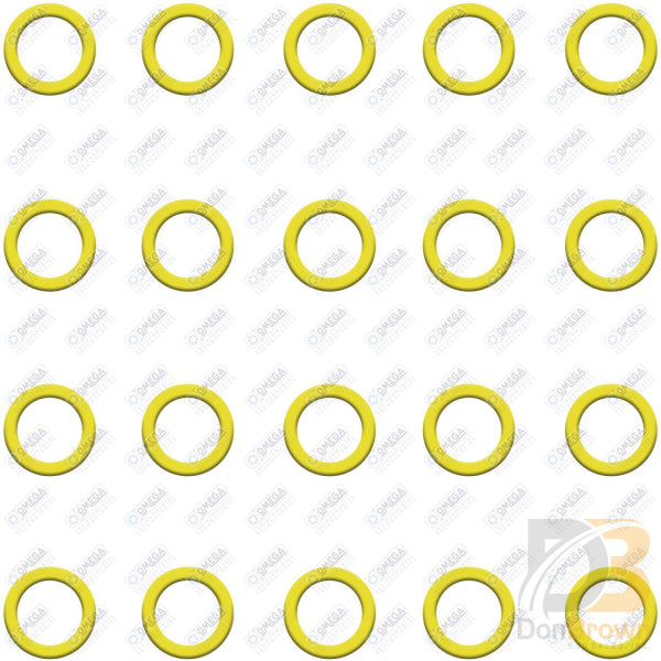 20 Per Yellow Hnbr O Rings Mt3805 Air Conditioning