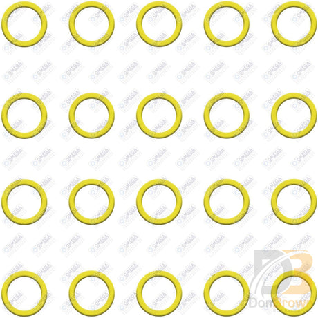 20 Per Yellow Hnbr O Rings Mt3806 Air Conditioning