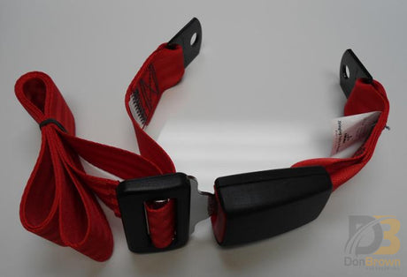 200549-3 Collins Lap Seat Belt Red