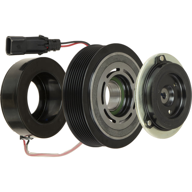 CLUTCH SD7H15SHD 130mm  PV8 12V W/DIODE 22-04148