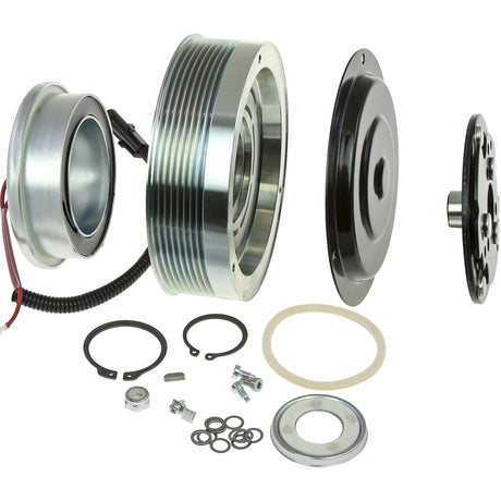 CLUTCH SD7H15 PV8 12V 152mm WITH DUST COVER 22-04768