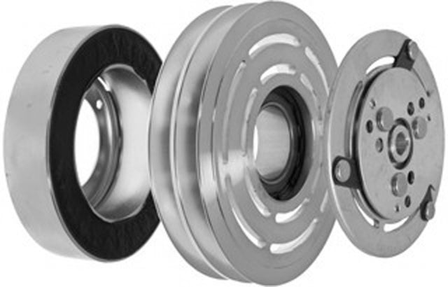 CLUTCH SD510HD 152mm 2A 12V W/HD BEARING 22-10153