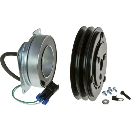 CLUTCH YORK 2A GRV 6in 12V 2 WIRE KEYED HUB 22-11061