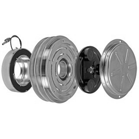 CLUTCH TM08-16 2A 12V 152mm W/DUST COVER 22-11227