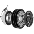 CLUTCH TM08-16 135mm 2A 12V SPRING LEAF 22-20204