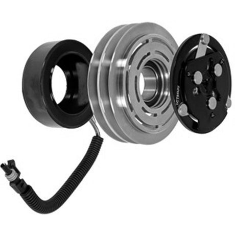 CLUTCH SANDEN 132mm 2A GRV FITS 4643 COMP 22-20217