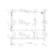 Radiator 02-05 Kia Sadona 3.5L V6 at 24-80701