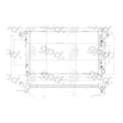 Radiator 98-02 Dodge Ram 1500 Pickup (old Style) 24-80712