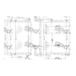 Radiator 00-05 Thunderbird Lincoln Ls 24-80828