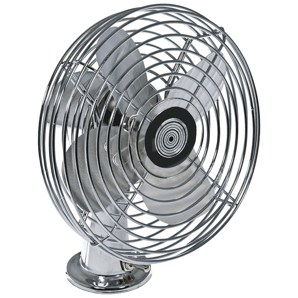 Dash Mounted 2 Speed Fan Chrome 24V 25-10031
