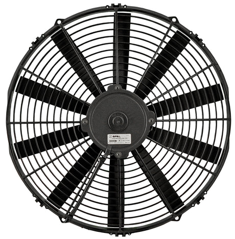 FAN ASSEMBLY 13inPUSHER STRAIGHT BLADE LOW PROFILE 12V 25-11138