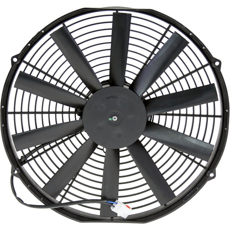 FAN ASSEMBLY 14in 24V PULLER LOW PROFILE STRT BLADE 25-14806-24-S
