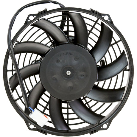 FAN ASSEMBLY 9in 12V PULLER W/AMP CONNECTOR 25-14836
