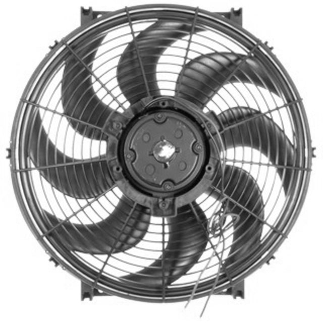 FAN ASSEMBLY 16in 12V PUSHER S BLADES 389mm 225W 25-14846