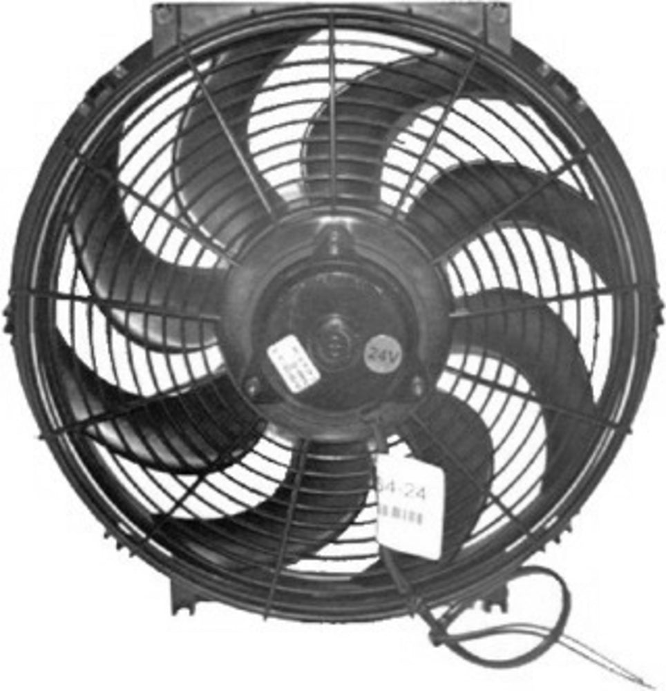 FAN ASSEMBLY 11in 24V HD PUSHER REV S BLADES 140W 25-14864-24