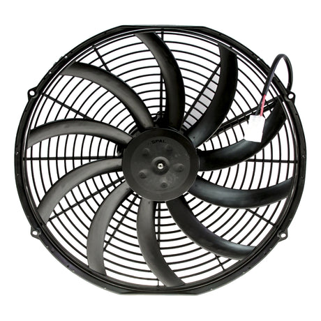 FAN ASSEMBLY 16in HP PULLER 12V SKEWED MED PROFILE 25-14925-S