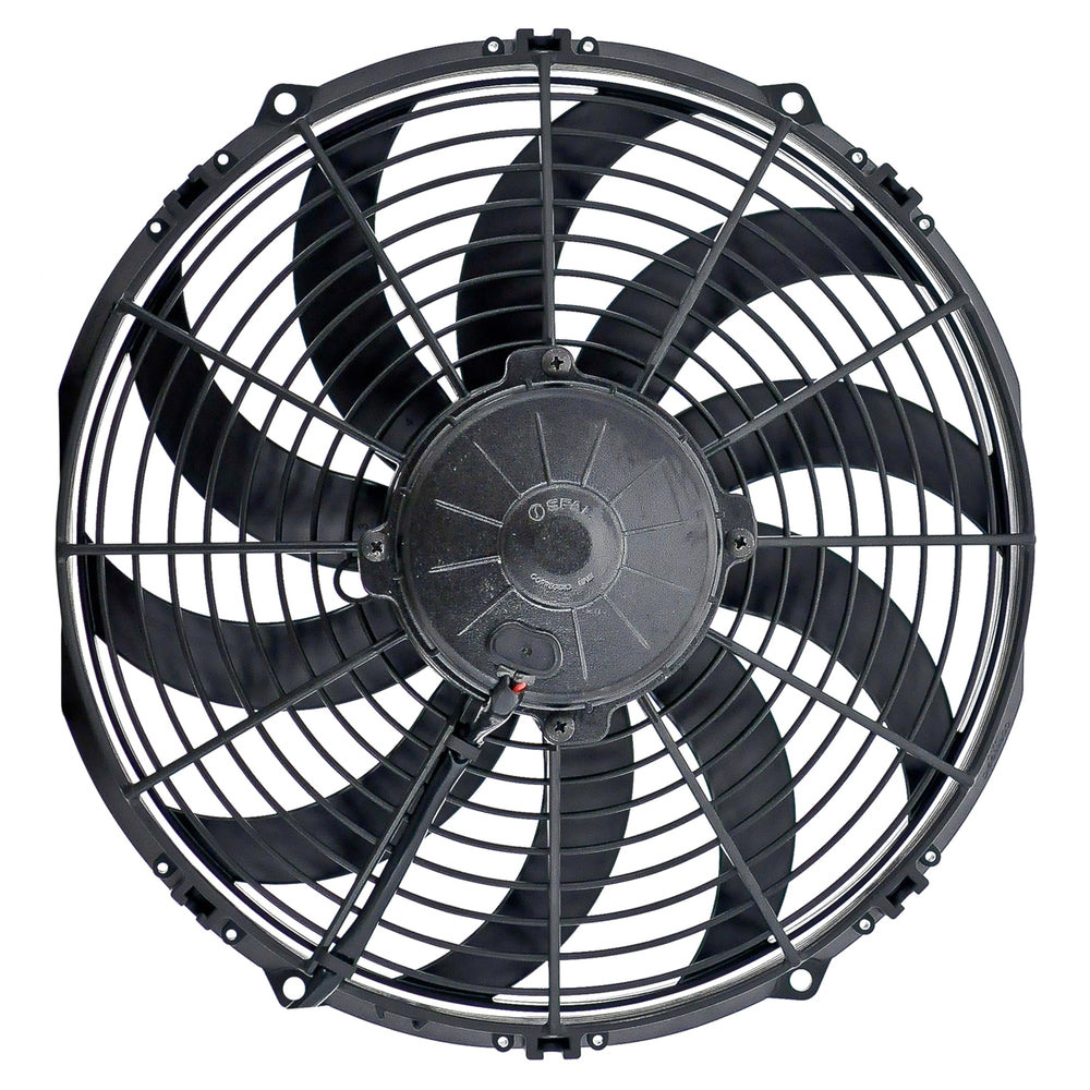 FAN ASSEMBLY SPAL 12in 24V SKEWED BLADE LONG LIFE 25-14933-S