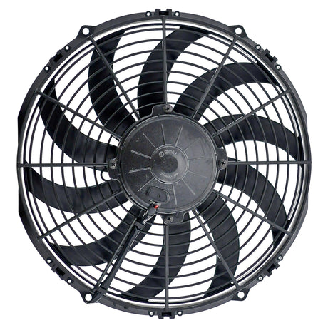 FAN ASSEMBLY SPAL 12in 24V SKEWED BLADE LONG LIFE 25-14933-S