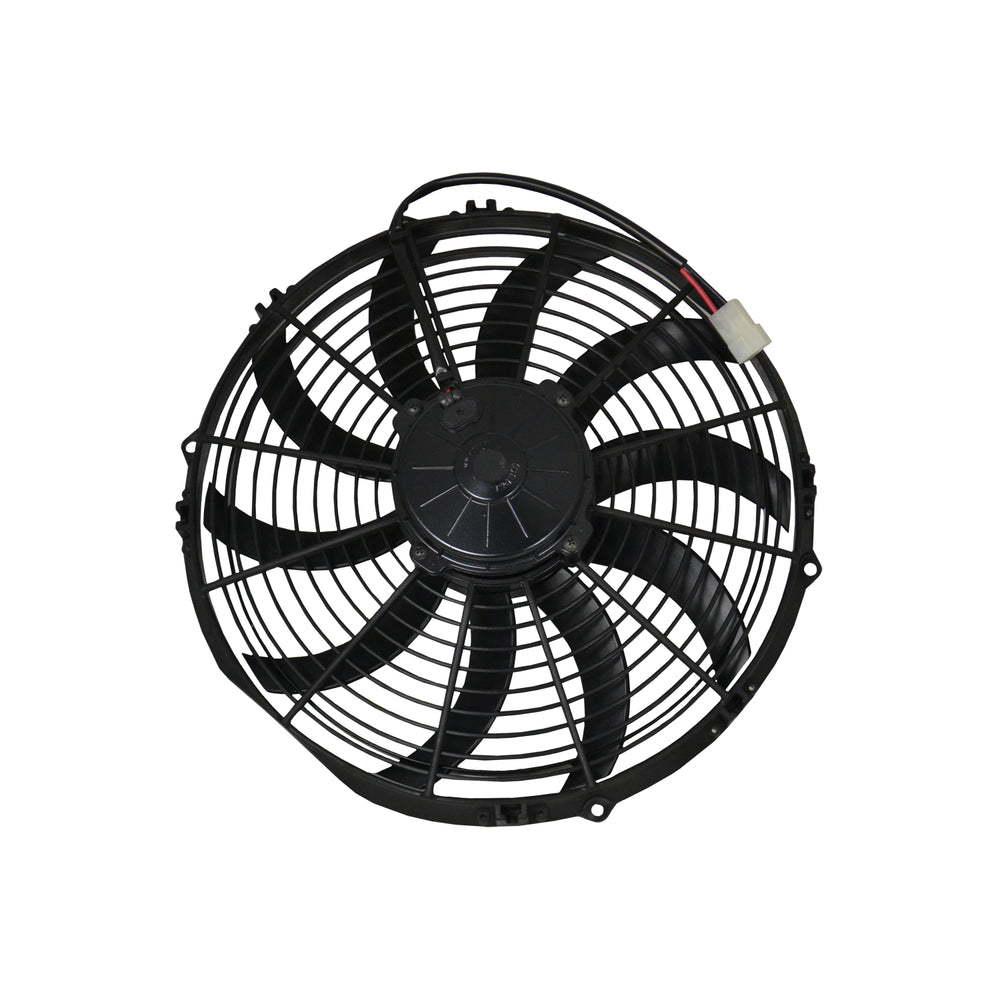 FAN ASSEMBLY 13in 12V PUSHER CURVED BLADES 25-14947-S
