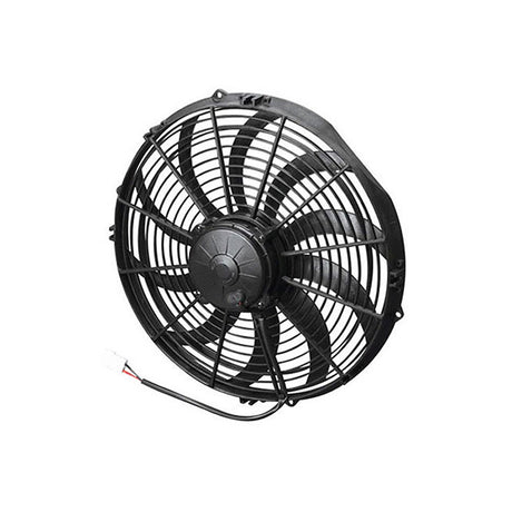 FAN ASSEMBLY 14in 12V PUSHER CURVED BLADES 25-14948-S