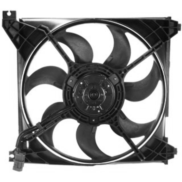 Cooling Fan Assembly 01-05 Santa Fe 2.4L/2.7L 25-61061