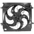 Cooling Fan Assembly 02-04 Liberty 2.4L W/o Tow PKG 25-62052
