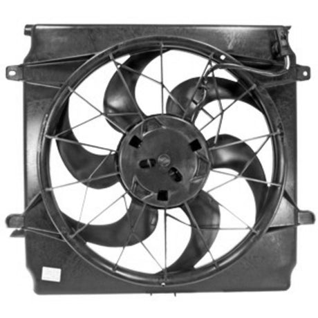 Cooling Fan Assembly 02-04 Liberty 2.4L W/o Tow PKG 25-62052