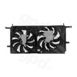 Cooling Fan Assembly 01-05 Gm Mini Vans W/o Rear Air 25-62077