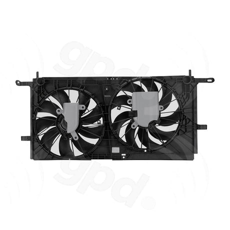 Cooling Fan Assembly 01-05 Gm Mini Vans W/o Rear Air 25-62077