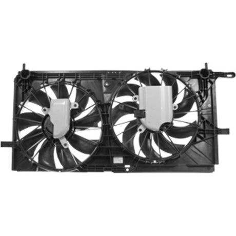 Cooling Fan Assembly 01-05 Gm Mini Vans W/rear Air 25-62078